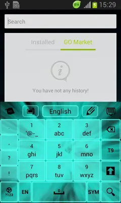 Luminous Keyboard android App screenshot 0