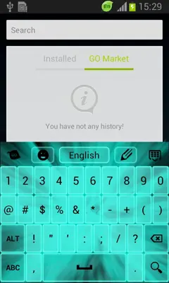 Luminous Keyboard android App screenshot 2