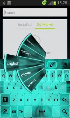 Luminous Keyboard android App screenshot 3