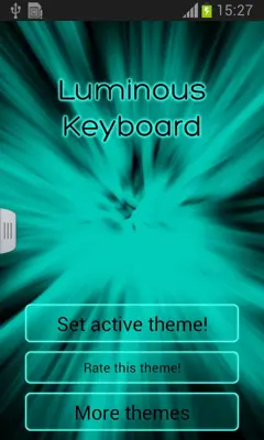 Luminous Keyboard android App screenshot 4