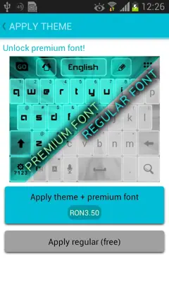 Luminous Keyboard android App screenshot 5